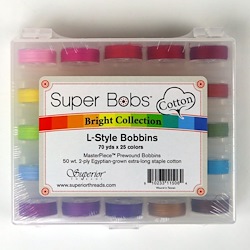 SuperBOBs Cotton L-Style 25 colours - Bright
